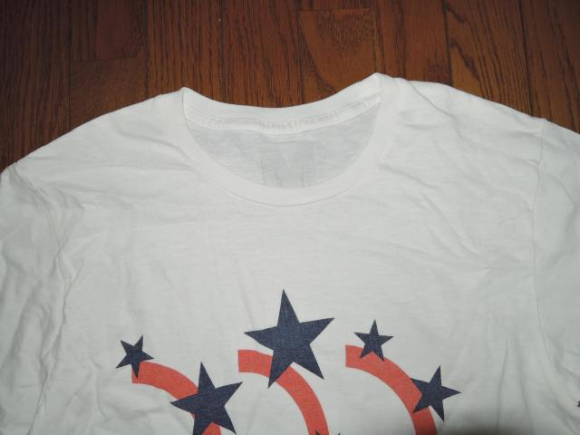 M THANK YOU FRIENDS エム Tシャツ XS 白 コラボモデル ☆星柄 TMT < ブランド M THANK YOU FRIENDS エム Tシャツ XS 白 コラボモデル ☆星柄 TMT < ブランドの