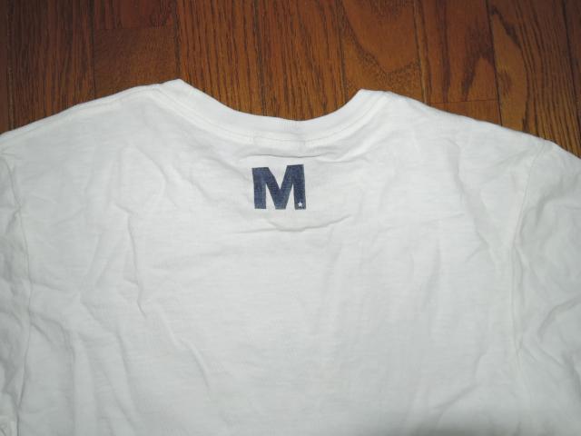 M THANK YOU FRIENDS エム Tシャツ XS 白 コラボモデル ☆星柄 TMT < ブランド M THANK YOU FRIENDS エム Tシャツ XS 白 コラボモデル ☆星柄 TMT < ブランドの