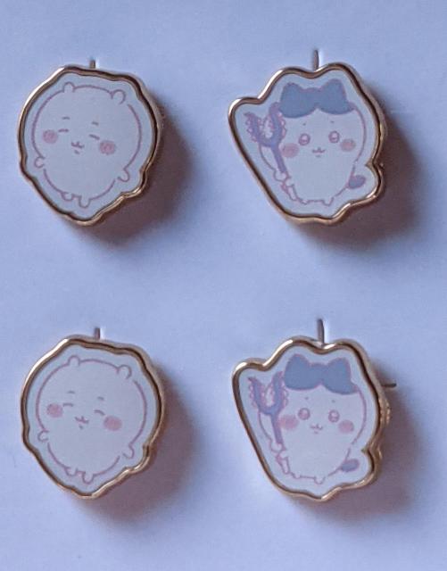 ちいかわ ピアスケースセット(ちいかわ ハチワレ ラッコ) < アニメ/コミック/キャラクター  ちいかわ ピアスケースセット(ちいかわ ハチワレ ラッコ) < アニメ/コミック/キャラクターの