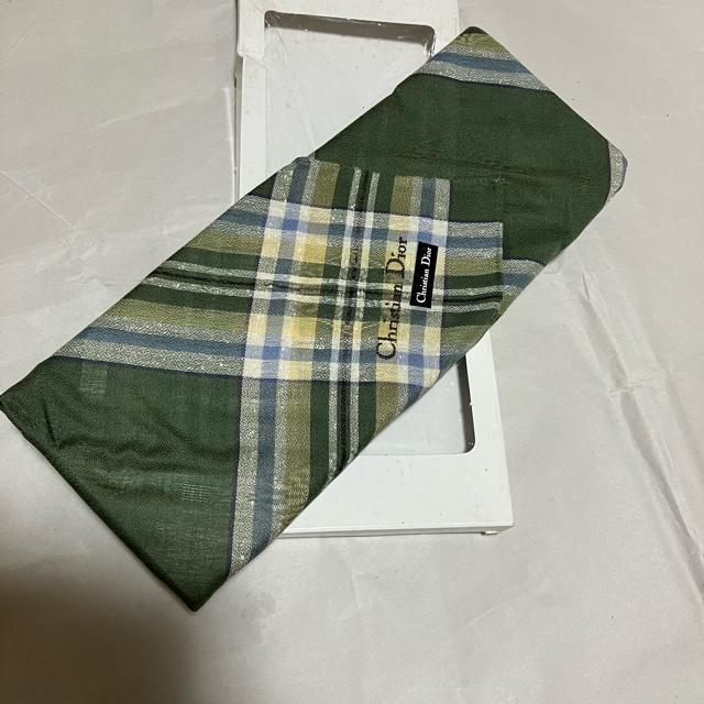 【長期保管未使用品】【Christian Dior】 綿100% / ハンカチ < ブランド 【長期保管未使用品】【Christian Dior】 綿100% / ハンカチ < ブランドの