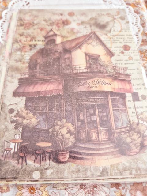 お裾分け☆カフェコラージュペーパー、素材10枚☆ < インテリア/ライフ お裾分け☆カフェコラージュペーパー、素材10枚☆ < インテリア/ライフの