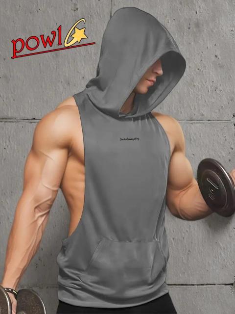 お得3枚セットメンズトレーニングウェア通気性抜群スリーブレスフード付タンクトップ < 男性ファッション お得3枚セットメンズトレーニングウェア通気性抜群スリーブレスフード付タンクトップ < 男性ファッションの