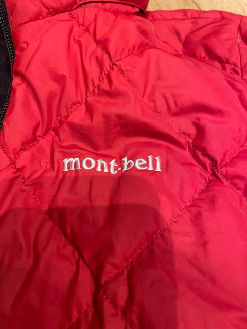 mont-bell �� �L���e�B���O �_�E���R�[�g�@130 ���o�[�V�u�� �� �u�����h�� 