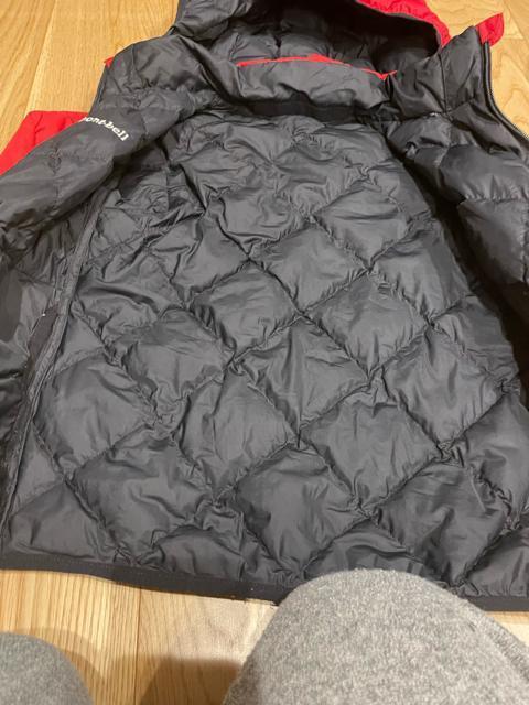 mont-bell �� �L���e�B���O �_�E���R�[�g�@130 ���o�[�V�u�� �� �u�����h�� 