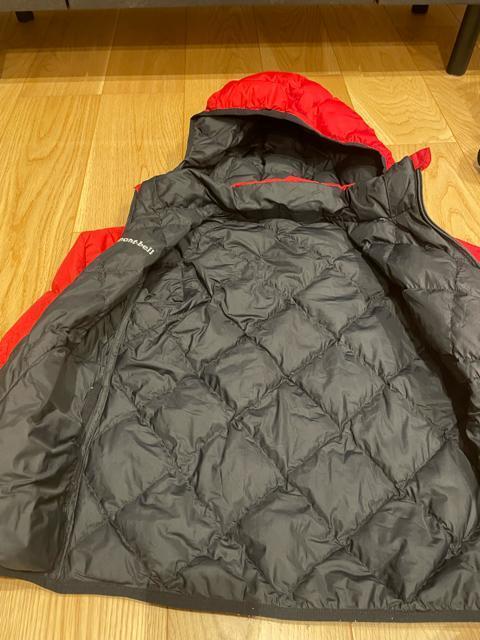 mont-bell �� �L���e�B���O �_�E���R�[�g�@130 ���o�[�V�u�� �� �u�����h�� 