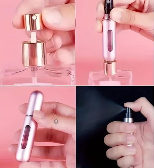 ボトムフィル式アトマイザー カラー:シルバー < 香水/コスメ/ネイル ボトムフィル式アトマイザー カラー:シルバー < 香水/コスメ/ネイルの