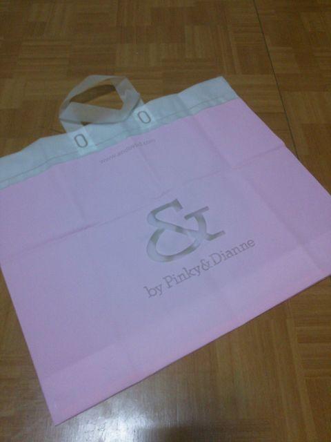 ★&byP&D★pinkのビニール手提げ袋★未使用 < ブランド ★&byP&D★pinkのビニール手提げ袋★未使用 < ブランドの