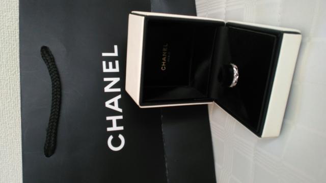 美品CHANELプラチナ950マトラッセ&フルダイヤリング < ブランド 美品CHANELプラチナ950マトラッセ&フルダイヤリング < ブランドの