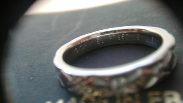 美品CHANELプラチナ950マトラッセ&フルダイヤリング < ブランド 美品CHANELプラチナ950マトラッセ&フルダイヤリング < ブランドの