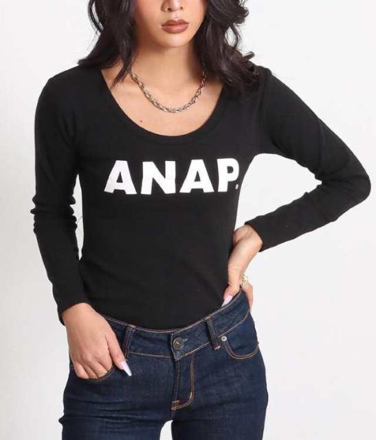 アナップ★ロゴ ロング Tシャツ  < ブランド  アナップ★ロゴ ロング Tシャツ  < ブランドの