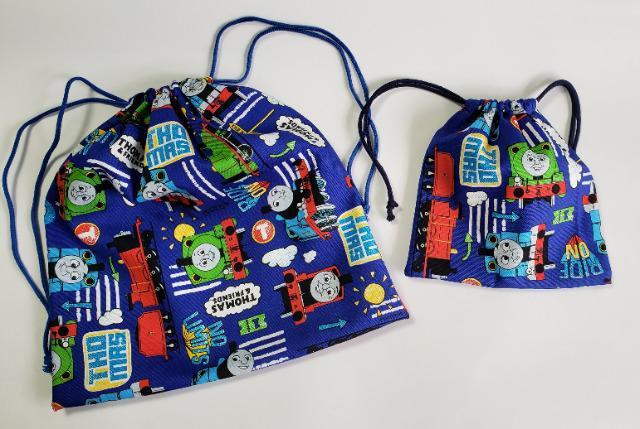 17K 【本日限定】 トーマス 巾着2枚(*^^*)ハンドメイド  < キッズ/ベビー  17K 【本日限定】 トーマス 巾着2枚(*^^*)ハンドメイド   < キッズ/ベビーの
