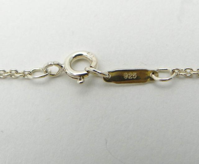 TIFFANY&CO. eBt@j[ AgX L[u lbNX y_g SV925 Vo[USEDyz  uh 