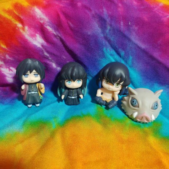 激カワ(///ω///)鬼滅の刃□時透無一郎□富岡義勇□嘴平伊之助□ガチャガチャ□ < アニメ/コミック/キャラクター  激カワ(///ω///)鬼滅の刃□時透無一郎□富岡義勇□嘴平伊之助□ガチャガチャ□  < アニメ/コミック/キャラクターの