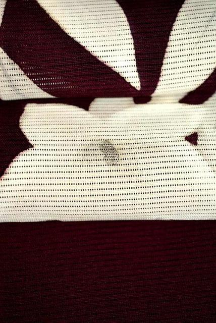 【夏物】【最高級】新品同様 絽葡萄色 銀彩 桔梗文 1つ紋 クリーニング済 付下げ 身丈166.5cm 裄丈64cm T3582 < 女性ファッション  【夏物】【最高級】新品同様 絽葡萄色 銀彩 桔梗文 1つ紋 クリーニング済 付下げ 身丈166.5cm 裄丈64cm T3582 < 女性ファッションの