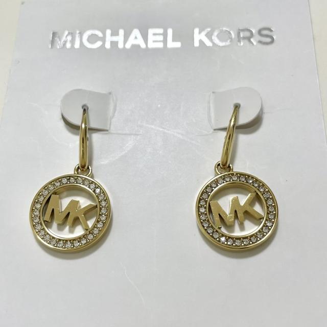 マイケルコース ピアス サークル ロゴ アクセサリー レディース ゴールド < 女性アクセサリー/時計 マイケルコース ピアス サークル ロゴ アクセサリー レディース ゴールド < 女性アクセサリー/時計の