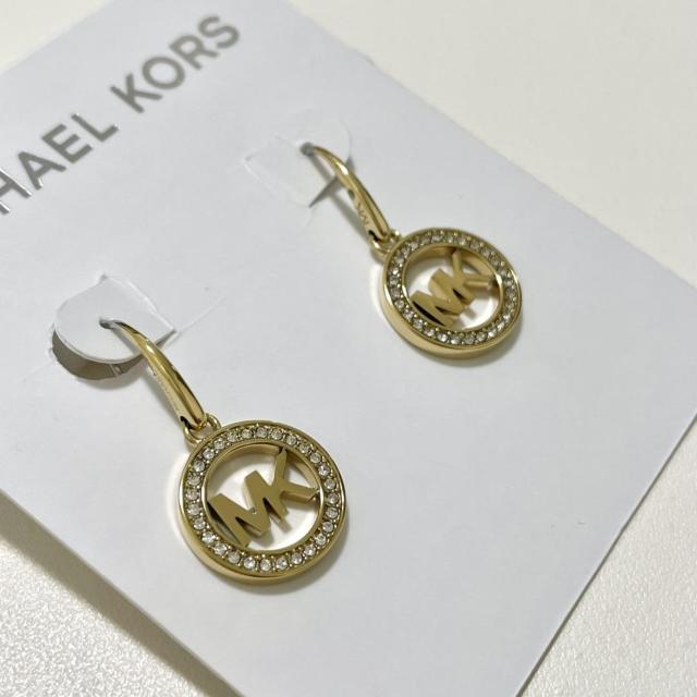 マイケルコース ピアス サークル ロゴ アクセサリー レディース ゴールド < 女性アクセサリー/時計 マイケルコース ピアス サークル ロゴ アクセサリー レディース ゴールド < 女性アクセサリー/時計の