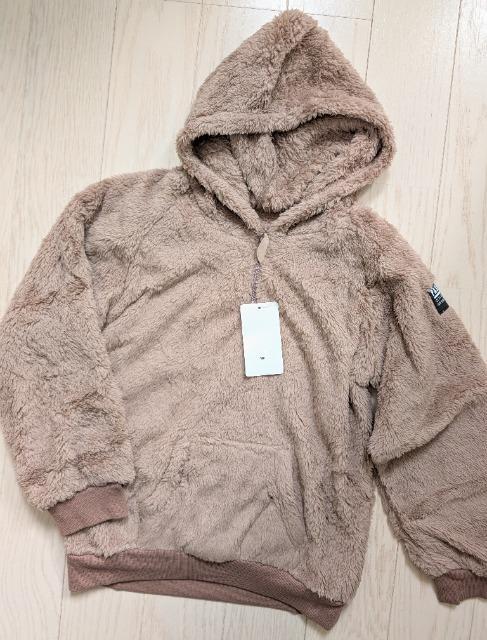 130★ふわもこかわいいプルパーカー★新品★送料無料 < キッズ/ベビー 130★ふわもこかわいいプルパーカー★新品★送料無料 < キッズ/ベビーの