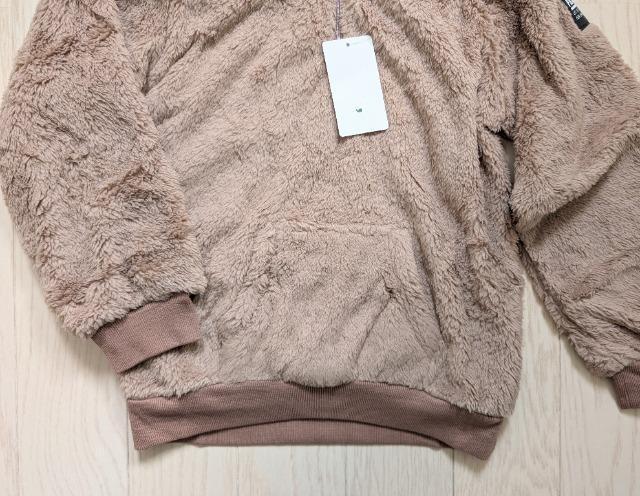 130★ふわもこかわいいプルパーカー★新品★送料無料 < キッズ/ベビー 130★ふわもこかわいいプルパーカー★新品★送料無料 < キッズ/ベビーの