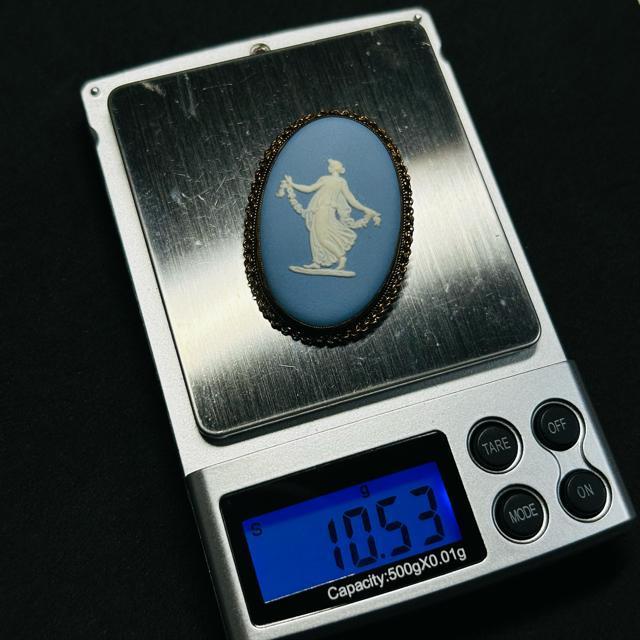 ウェッジウッド WEDGWOOD カメオ ブローチ アクセサリー 375 k9 9金 < 女性アクセサリー/時計 ウェッジウッド WEDGWOOD カメオ ブローチ アクセサリー 375 k9 9金 < 女性アクセサリー/時計の