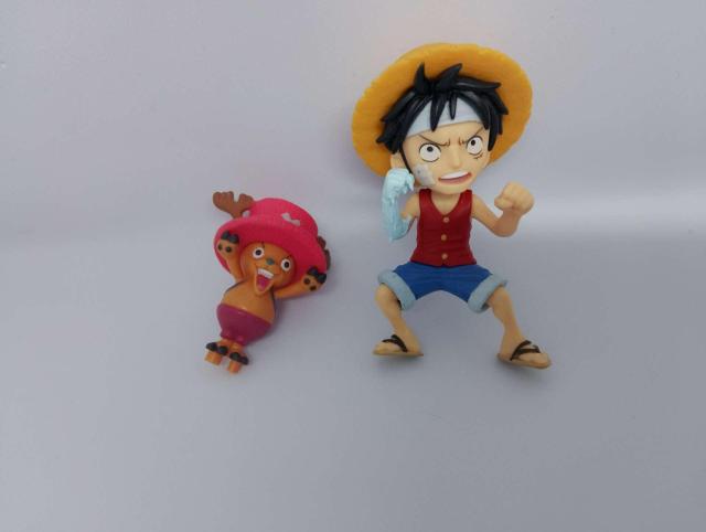 ■ONE PIECE■ワンピース ルフィ チョッパー デフォルメ フィギュア 2体セット 訳あり品 < アニメ/コミック/キャラクター ■ONE PIECE■ワンピース ルフィ チョッパー デフォルメ フィギュア 2体セット 訳あり品 < アニメ/コミック/キャラクターの