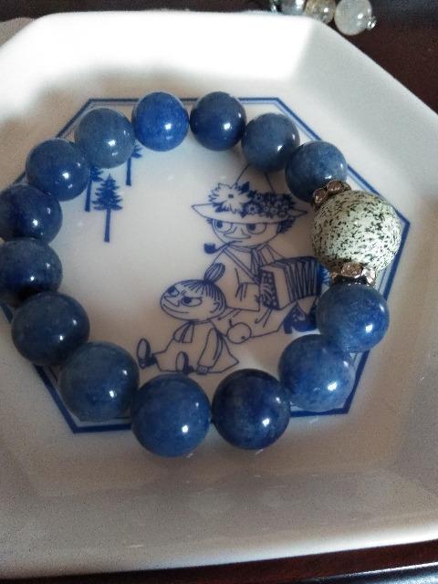 北投石のブレスレット < 女性アクセサリー/時計 北投石のブレスレット < 女性アクセサリー/時計の