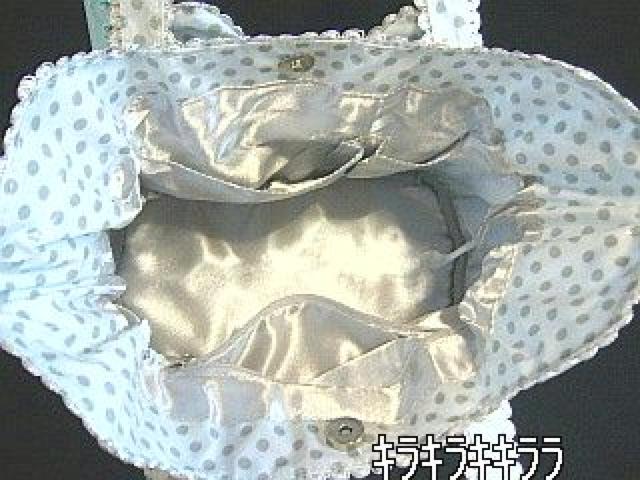 《New》Scawaii*イケメグ愛用★ドット柄・リボントートバッグ < 女性ファッション  《New》Scawaii*イケメグ愛用★ドット柄・リボントートバッグ < 女性ファッションの