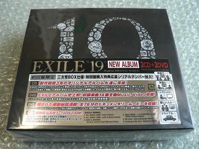 新品未開封/EXILE『19』初回限定盤【2CD+2DVD】他にも出品 < タレントグッズ  新品未開封/EXILE『19』初回限定盤【2CD+2DVD】他にも出品  < タレントグッズの