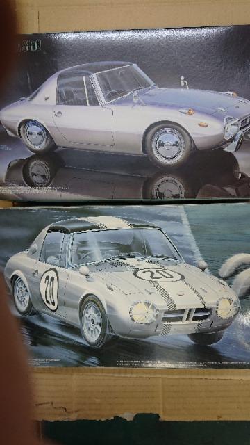 �t�W�~ 1/24 TOYOTA S800,2��Z�b�g 