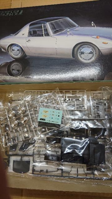 �t�W�~ 1/24 TOYOTA S800,2��Z�b�g