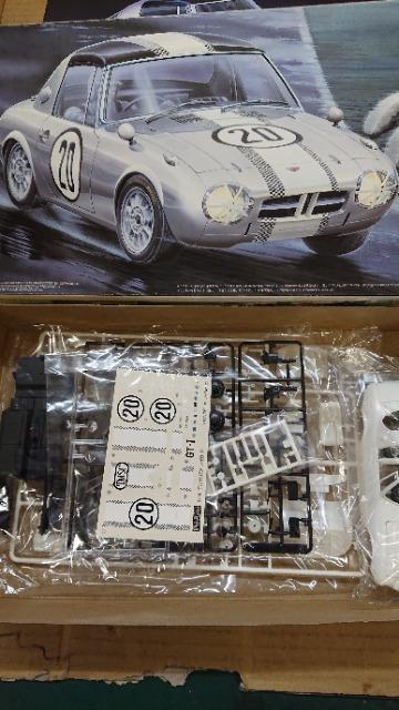 �t�W�~ 1/24 TOYOTA S800,2��Z�b�g