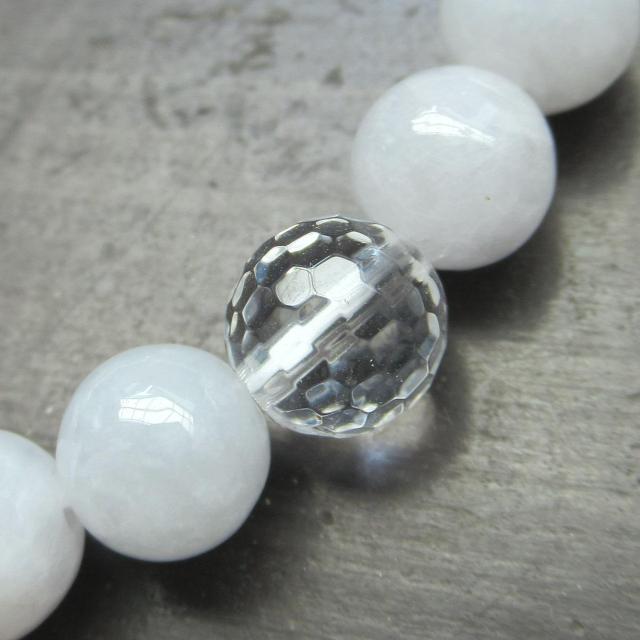 10ミリ玉 龍彫水晶x本翡翠・ジェダイトブレスレット 天然石 < 女性アクセサリー/時計 10ミリ玉 龍彫水晶x本翡翠・ジェダイトブレスレット 天然石 < 女性アクセサリー/時計の