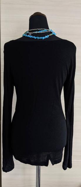 ショップチャンネル購入/sabby genteel/シャビージェンティール/変形カットソー/ボートネック/M/黒/ブラック < 女性ファッション  ショップチャンネル購入/sabby genteel/シャビージェンティール/変形カットソー/ボートネック/M/黒/ブラック < 女性ファッションの