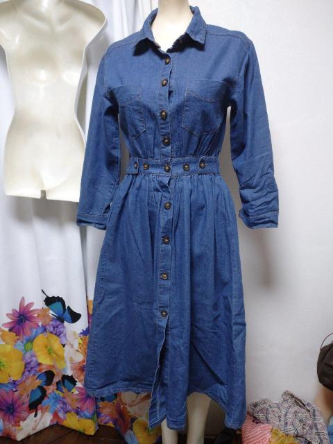 JUNOAH/ジュノア デニム ワンピース < 女性ファッション  JUNOAH/ジュノア デニム ワンピース  < 女性ファッションの