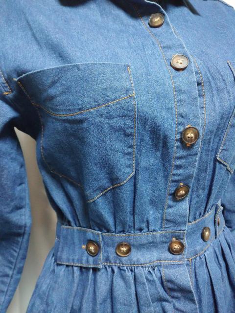 JUNOAH/ジュノア デニム ワンピース < 女性ファッション  JUNOAH/ジュノア デニム ワンピース < 女性ファッションの