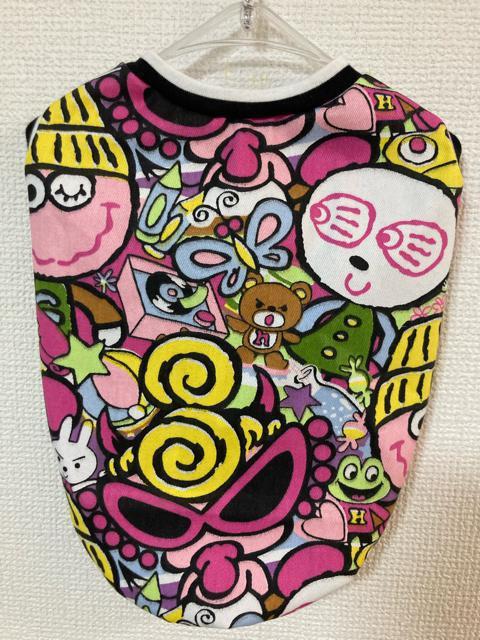 2L★ハンドメイド ヒスミニ シャツ 仲間柄 ボーダー 犬服★ < ペット/手芸/園芸  2L★ハンドメイド ヒスミニ シャツ 仲間柄 ボーダー 犬服★  < ペット/手芸/園芸の