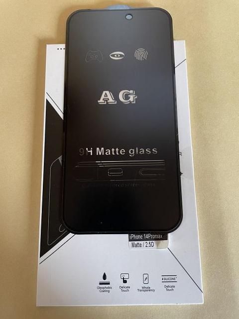 2枚セット iphone14ProMax マット アンチグレア ガラス 保護 < 家電/AV  2枚セット iphone14ProMax マット アンチグレア ガラス 保護 < 家電/AVの