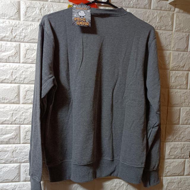 新品★マスク付「引きこもり」文字プリトレーナー/M < 男性ファッション  新品★マスク付「引きこもり」文字プリトレーナー/M < 男性ファッションの