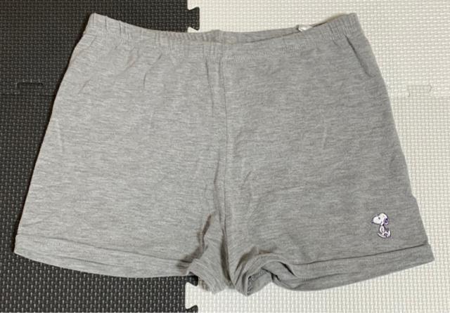グレー ショートパンツ スヌーピー < 女性ファッション  グレー ショートパンツ スヌーピー  < 女性ファッションの
