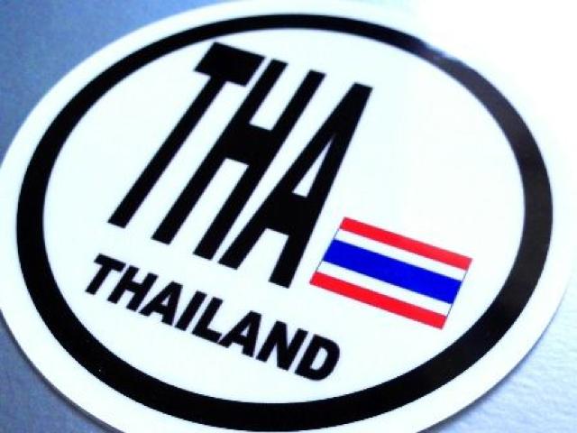 ○円形 タイ国旗ステッカービークルID国識別シール < レジャー/スポーツ ○円形 タイ国旗ステッカービークルID国識別シール < レジャー/スポーツの