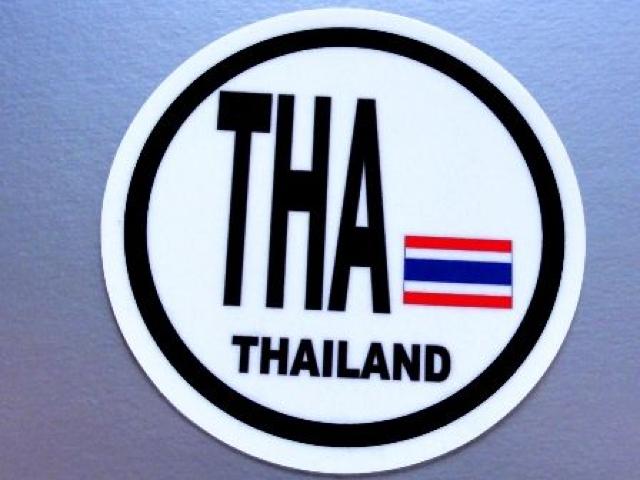 ○円形 タイ国旗ステッカービークルID国識別シール < レジャー/スポーツ ○円形 タイ国旗ステッカービークルID国識別シール < レジャー/スポーツの