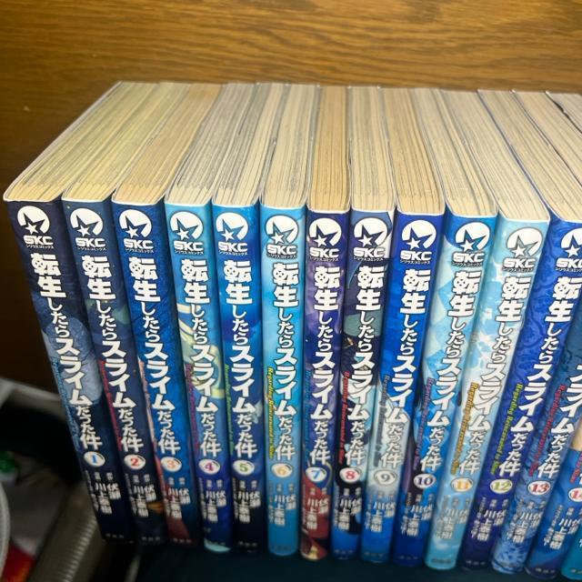 転生したらスライムだった件 1巻〜19巻 19冊セット (シリウスコミックス) < アニメ/コミック/キャラクター  転生したらスライムだった件 1巻〜19巻 19冊セット (シリウスコミックス) < アニメ/コミック/キャラクターの