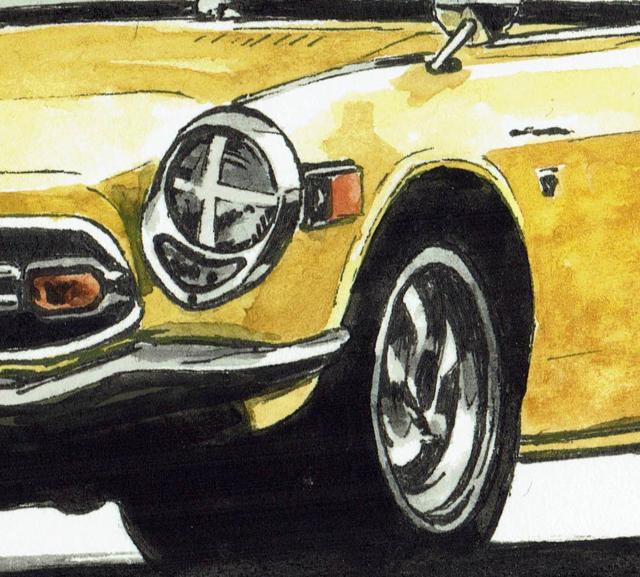 NC-085ホンダS800限定版画サイン額装作家平右ヱ門 < 自動車/バイク NC-085ホンダS800限定版画サイン額装作家平右ヱ門 < 自動車/バイク