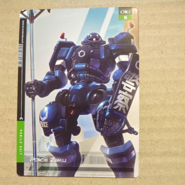 ジークアクストレカ 軍警ザク < トレーディングカード ジークアクストレカ 軍警ザク < トレーディングカードの