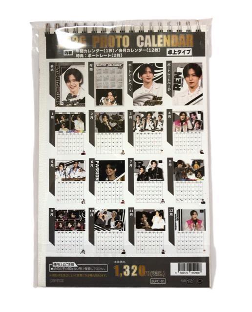 ☆目黒 蓮 2026卓上フォトカレンダー☆ < タレントグッズ  ☆目黒 蓮 2026卓上フォトカレンダー☆ < タレントグッズの