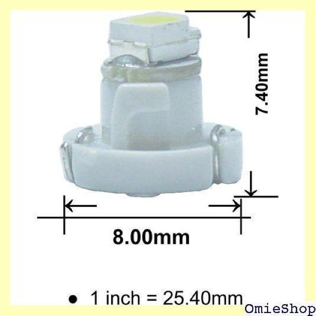 T3 3528SMD 10個 LED ウェッジ 電球 ランプ タコメーター 青 ブルー 爆光 車用 HYUGA 1170 < 自動車/バイク T3 3528SMD 10個 LED ウェッジ 電球 ランプ タコメーター 青 ブルー 爆光 車用 HYUGA 1170 < 自動車/バイク