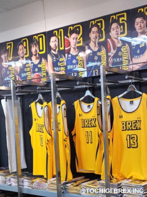 15 石川 裕大選手 公式グッズショップ「BREX SHOP」FKD宇都宮店掲出