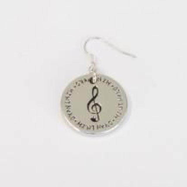 MINTNeko・ネコ&ロゴ模様円型プレートピアス1個 < ブランド MINTNeko・ネコ&ロゴ模様円型プレートピアス1個 < ブランドの