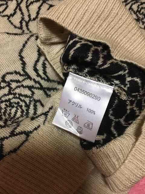 リップサービス*バラ柄カーディガン*ニットトップス*美品 < ブランド  リップサービス*バラ柄カーディガン*ニットトップス*美品 < ブランドの