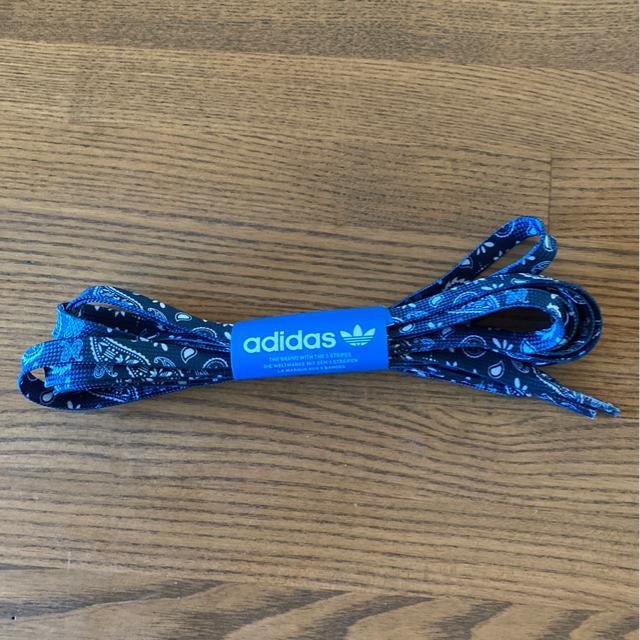 adidasアディダスの靴ひも/白いスニーカーの紐/青系靴紐/新品未使/ユニセックス男女兼用 < ブランド adidasアディダスの靴ひも/白いスニーカーの紐/青系靴紐/新品未使/ユニセックス男女兼用 < ブランドの