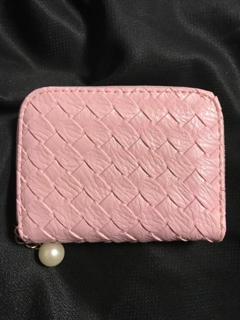 財布 ウォレット 網 コンパクト パール 真珠 ピンク ミニ mini < 女性ファッション  財布 ウォレット 網 コンパクト パール 真珠 ピンク ミニ mini  < 女性ファッションの